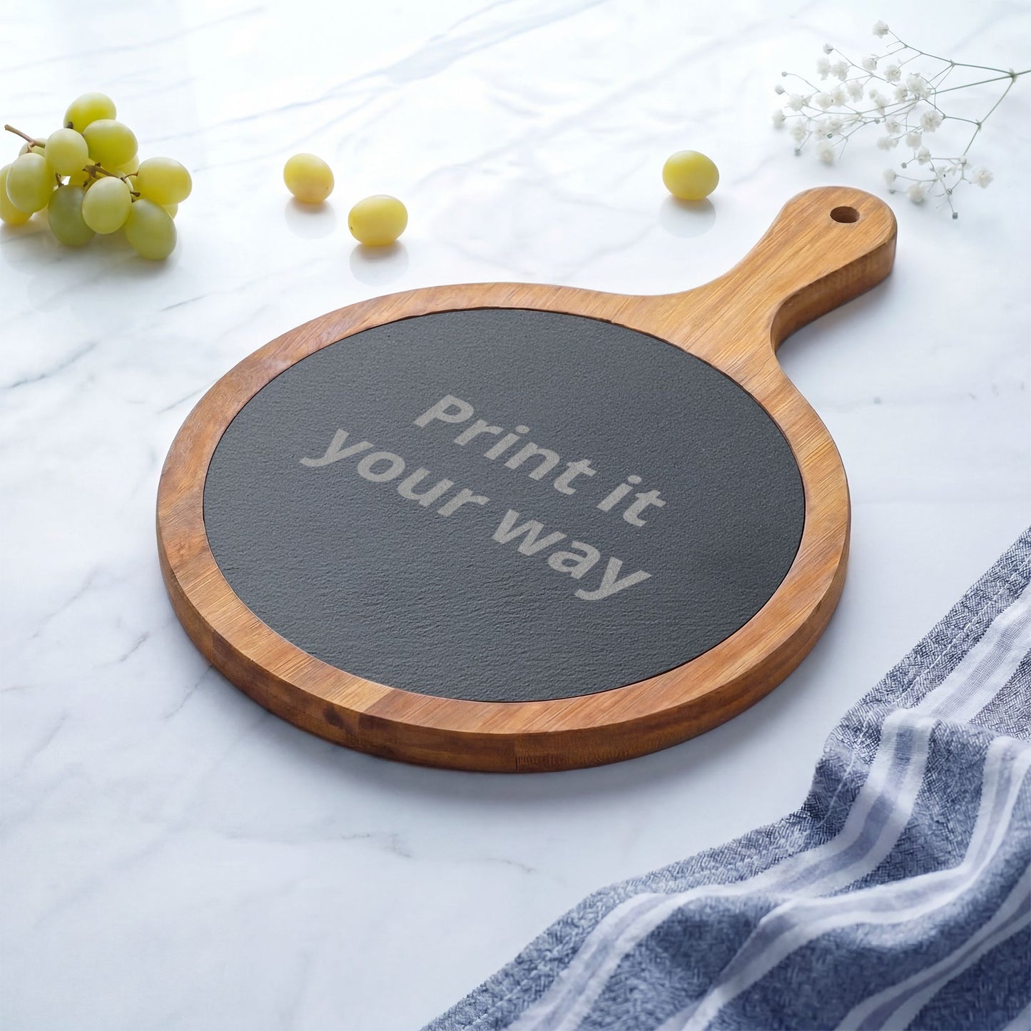 Engraved Tree of Life Charcuterie Board with Cheese Knife Set