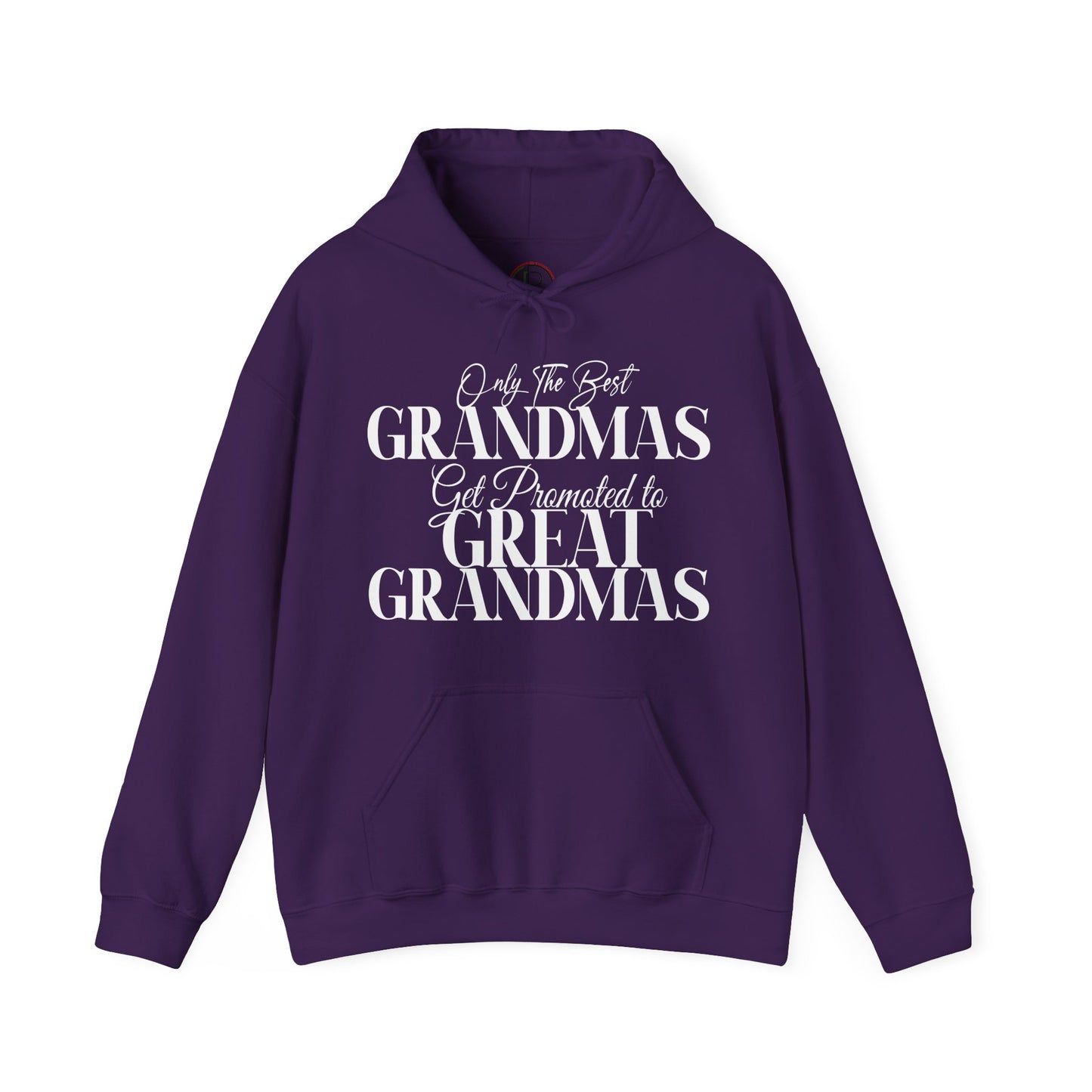 Only The Best Grandmas Get Promoted Hoodie 2