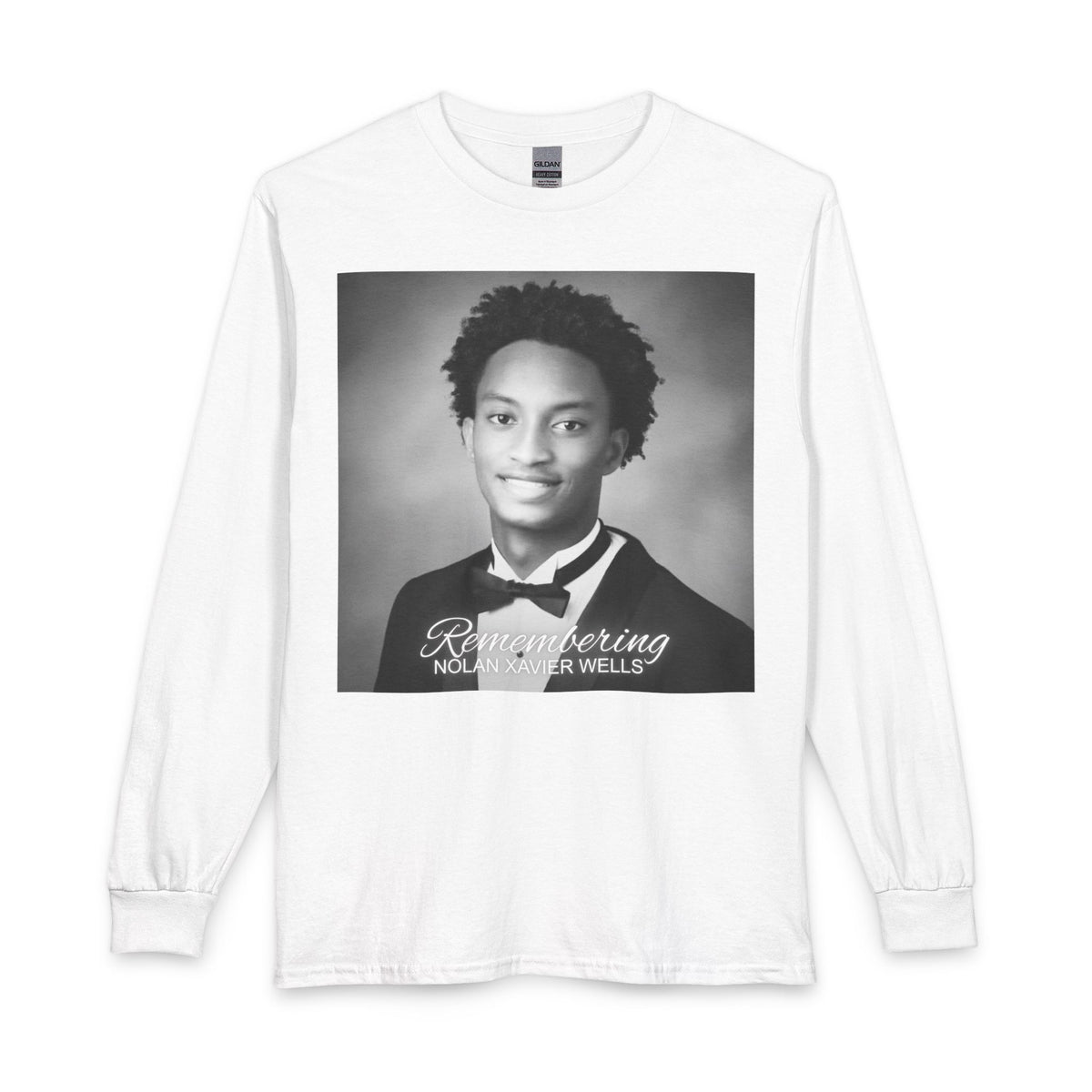 Remembering Nolan Xavier Wells Long Sleeve T-Shirt