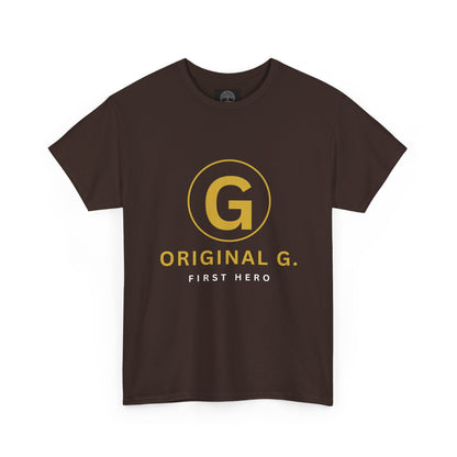 Original G. First Hero. | Black Father's Day T-Shirt | Rooted In The Culture
