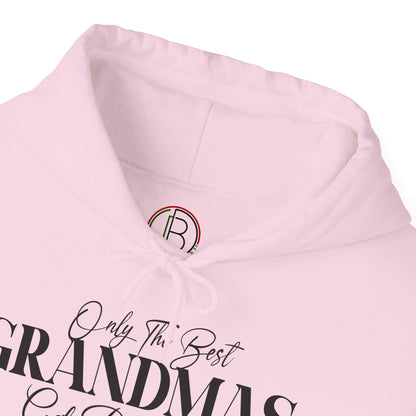 Only The Best Grandmas Get Promoted Hoodie