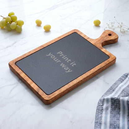 Engraved Tree of Life Charcuterie Board with Cheese Knife Set