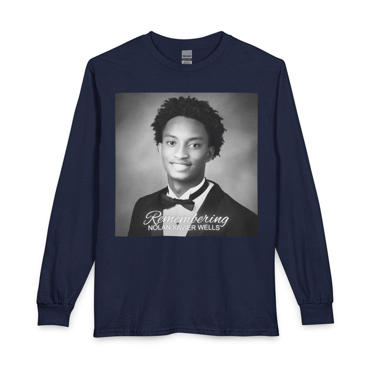 Remembering Nolan Xavier Wells Long Sleeve T-Shirt
