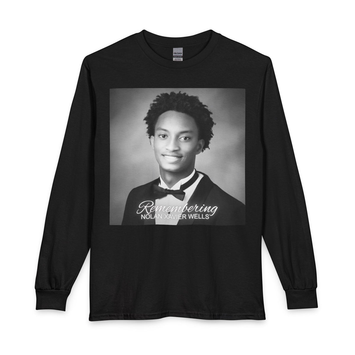 Remembering Nolan Xavier Wells Long Sleeve T-Shirt