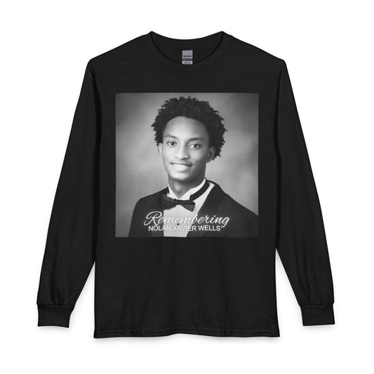 Remembering Nolan Xavier Wells Long Sleeve T-Shirt