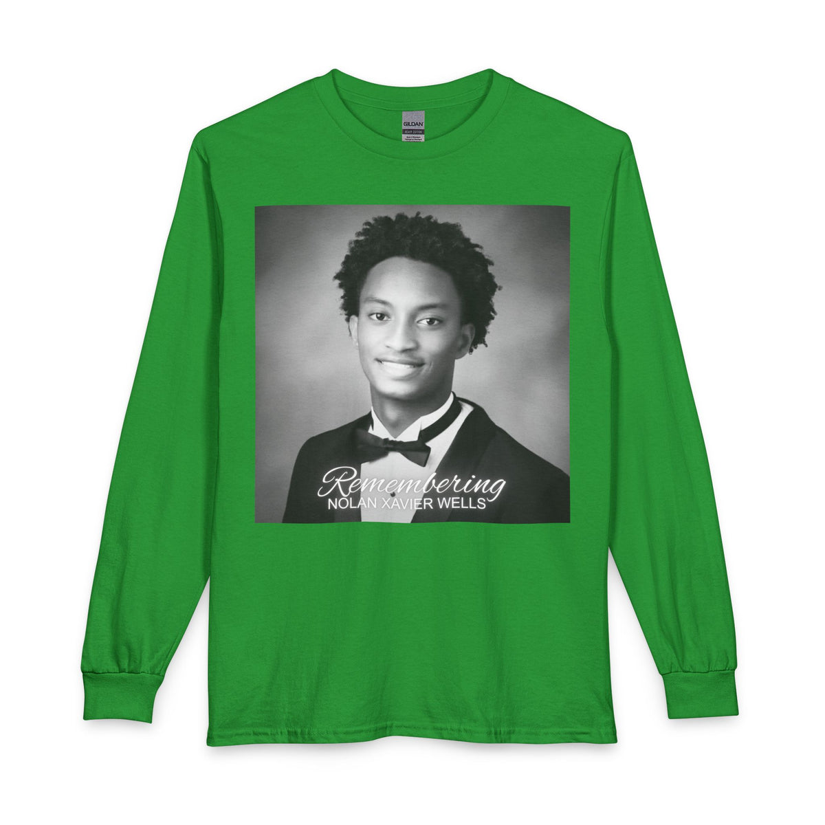 Remembering Nolan Xavier Wells Long Sleeve T-Shirt