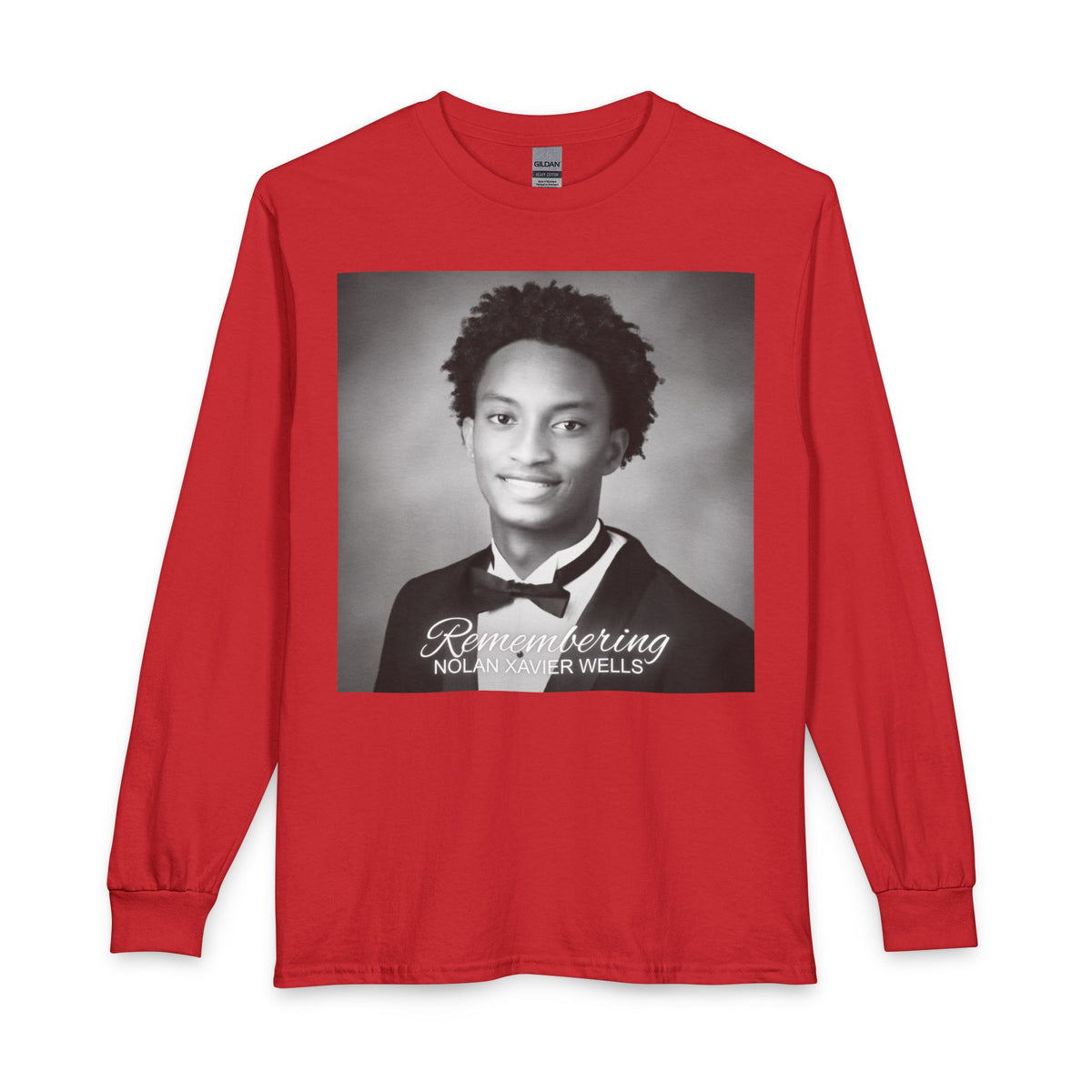 Remembering Nolan Xavier Wells Long Sleeve T-Shirt