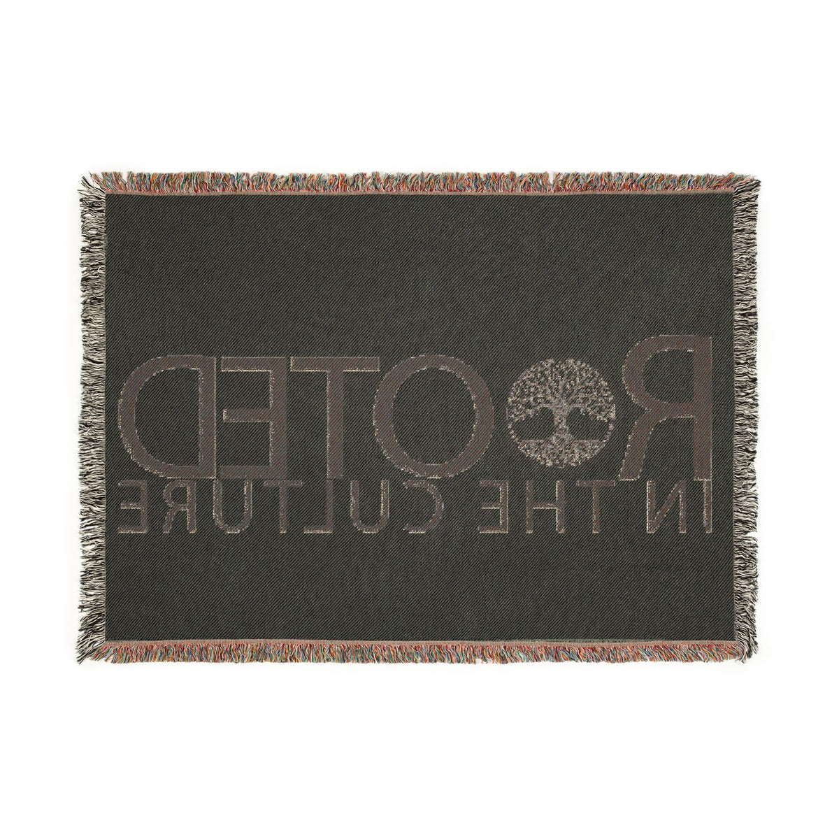 Rooted in the Culture Woven Throw Blanket