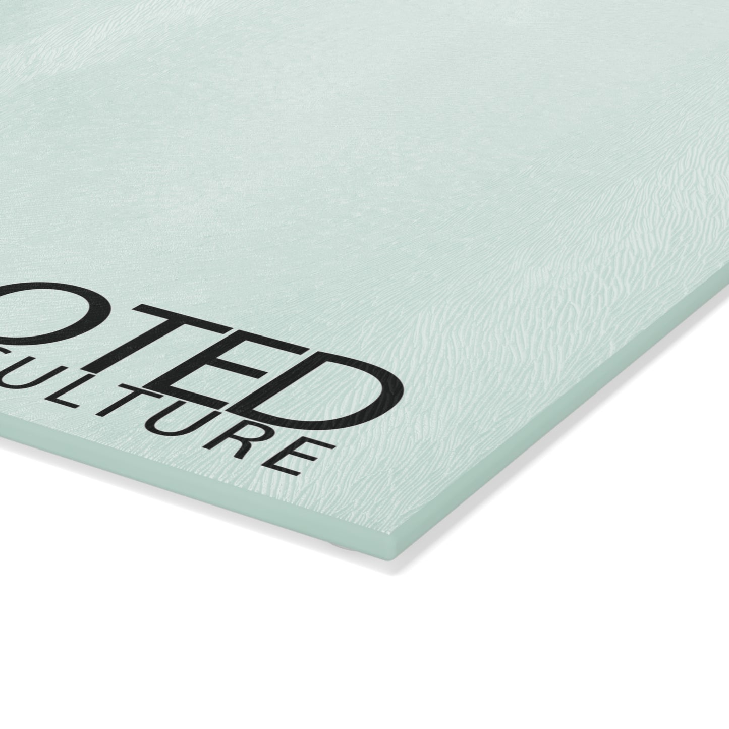 Rooted in the Culture Cooking with Love Glass Cutting Board | Rooted in the Culture