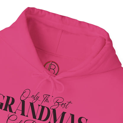 Only The Best Grandmas Get Promoted Hoodie