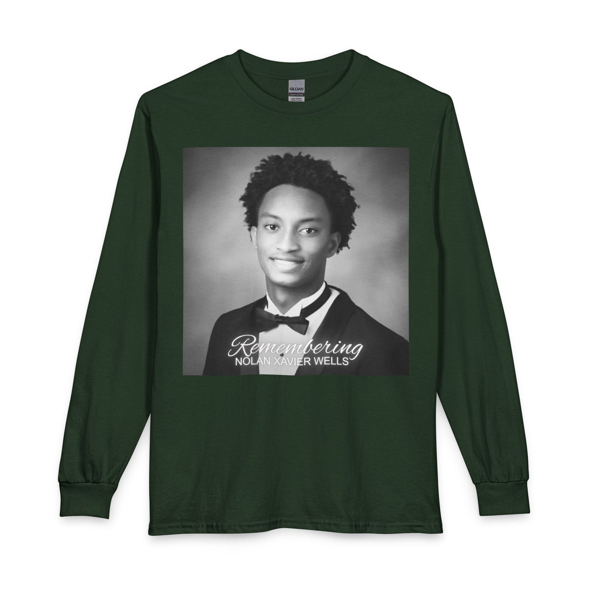 Remembering Nolan Xavier Wells Long Sleeve T-Shirt