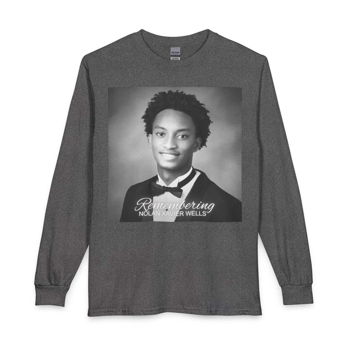 Remembering Nolan Xavier Wells Long Sleeve T-Shirt