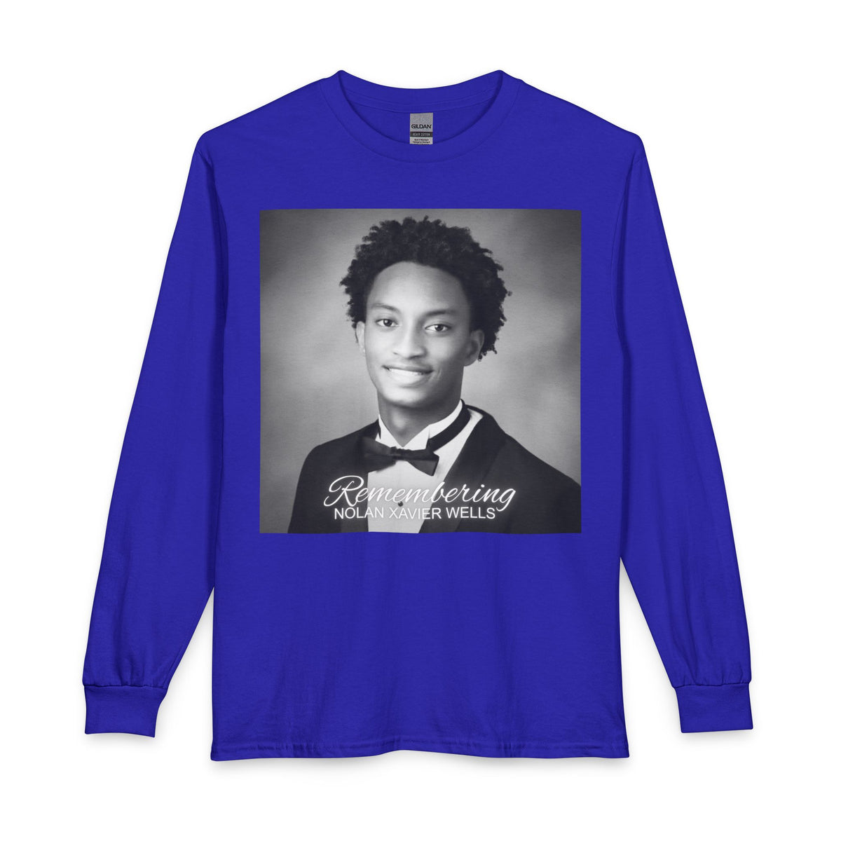 Remembering Nolan Xavier Wells Long Sleeve T-Shirt